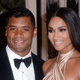 Russell Wilson from the Seattle Seahawks and Ciara Harris arrive for the State dinner in honor of Japanese Prime Minister Shinzo Abe And Akie Abe April 28, 2015 in Washington, DC.